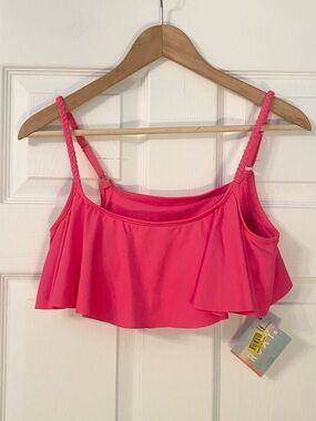 NWT Roxy Hot Pink Ruffle Camisole Tank - Women